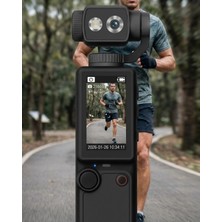 Marsilyan 4K Aksiyon ve Vlog Kamera 2.0 Inç IPS Ekran Otomatik Odaklama ve Kompakt Tasarım