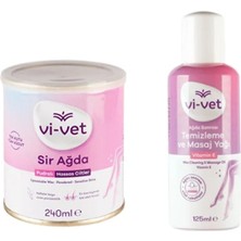 Vi Vet Sir Agda 240 ml Pudralı ve Temizleme Yagı