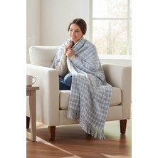 Comfort Craft Pamuklu Balkon ve Koltuk Battaniyesi - 130X170 cm Yumuşak Dokulu Şal