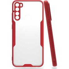 Cepustik Telefon Aksesuarları Redmi Note 8 Kılıf Parfe Kenarları Pastel Renk Silikon Kılıf