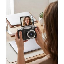 Masa Dostu Kompakt 4K Dijital Kamera 48 Mp Sensör 8x Zoom Flip Ekran Vlog ve Selfie Uyumlu Tdms-07