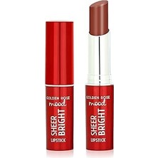 Uravas Store Mood Sheer Bright Lipstick NO:105 Hazelnut - Parlak Ruj