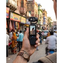 MiraLive 4K Ultra Hd El Kamerası 2.0 IPS Ekran Döner Başlık ve Yüksek Batarya Kapasiteli