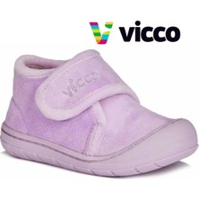 Vicco Lila Kız Bebek Panduf 211 959.E19K445