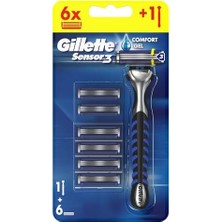 Sensor3 Tıraş Makinesi Plus 6 Bıçak