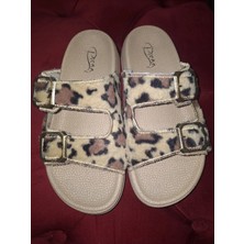 maxxi Kadın Günlük Terlik - Aksesuar Detaylı Ortopedik Terlik