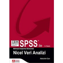 Spss Ile Bilimsel Araştırma Sürecinde Nicel Veri Analizi