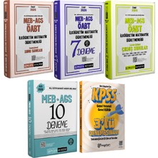 Pegem Akademi Yayıncılık 2026 Meb Ags Öabt Ilköğretim Matematik Çözümlü Soru Bankası-7 Deneme-Çıkmış Sorular-Ags 10 Deneme