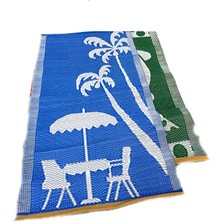 Bilmar Plastik Plaj Piknik Hasırı Kilim Seccade 70 x 155 cm x 2 Adet