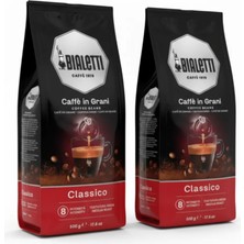 Bialetti 2 Adet Classico 500 gr Çekirdek Kahve