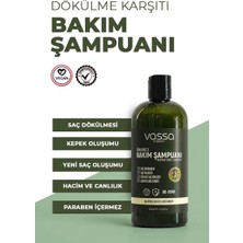 Vassa Dökülme Karşıtı ve Hızlı Uzama Etkili Şampuan – Tuzsuz, Sülfatsız Onarıcı Bakım Şampuanı 400 ml