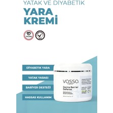 Vassa Bası ve Diyabetik Yaralar İçin Cilt Bariyerini Güçlendiren Bakım Kremi - Yatak Yarası Kremi 250 ml