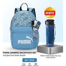 Sports Puma Lisanslı Sırt Çantası - Lisanslı Çelik Suluk Matara