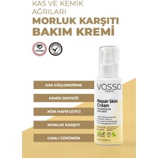 Vassa Kas ve Vücut Ağrıları İçin Rahatlatıcı, Morluk Karşıtı Bakım Kremi – Magnezyum Kremi 100 ml