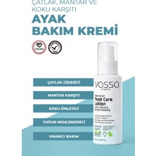 Vassa Çatlak, Mantar ve Koku Karşıtı Ayak Topuk Onarıcı Bakım Kremi – Ayak Kremi 100 ml