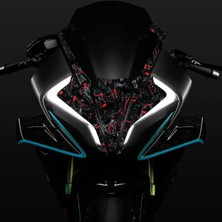 Kaplama Merkezi Cf Moto 450 Sr Ön Kafa Sicker Kaplama Set