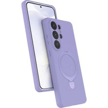 Olinea Galaxy S26 Magsafe Standlı Kapak - Lila