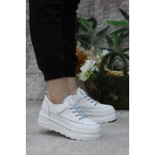 Fort Guja 24Y314-8 News Fashion Gizli Dolgu Topuk Sneaker Kadın Ayakkabı