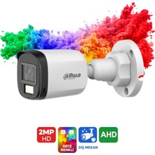 Dahua HAC-B1A21P-U-IL-0360B 2mp Ir + Beyaz Işık Güvenlik Kamerası