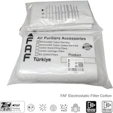 Faf Fresh Air Filter 10 Pcs Electrostatic Dust Trap Pre-Filter For Tcl Elektrostatik Toz Tutucu (Tcl (Breeva A2))
