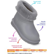 maxxi Geta Su Geçirmez Içi Kürklü Eva Yağmur Kar Çizme Rahat Kalıp Hafif