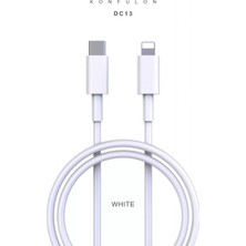 Lims Store Konfulon DC13 1m 20W Type-C To Lightning Kablo iphone Uyumlu