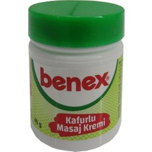 Benex Kafurlu Masaj Kremi 40 gr Rahatlatıcı Özellikler ile Masaj Keyfi