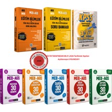 Pegem Akademi Yayıncılık 2026 Meb Ags Tüm Dersler Çözümlü 30 Deneme-Eğitim Bilimleri Konu Anlatımı ve Soru Bankası(Güncel)