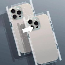 17 Pro ile Uyumlu Şeffaf – Arka Yüzey Koruma Çizilmez, Darbe Emici, Ince ve Hafif Şeffaf Kaplama