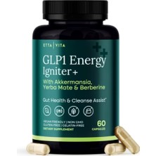 Etta Vita Glp1 Energy Igniter+ 60 Capsul Weight Loss  Energy - Appetite Suppressant  Fat Burner For Women And Men With Berberine, Yerba Mate, Psyllium Husk, Senna Leaf, Lemon, Black Garlic.made In Usa