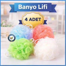 Nistabolje 4 Adet Banyo Lifi Vücut Kesesi Lif