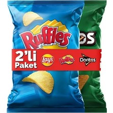 Doritos & Ruffles 2'li Süper Boy Cips 176GR