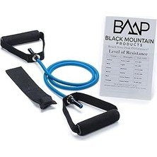 Uravas Store Black Mountain Products Single Resistance Band - Door Anchor And Starter Guide Included