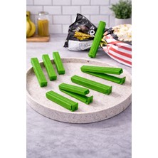 Celsen Home 8'li Pratik Poşet Klipsi --Klips-- (4 Büyük 4 Küçük Boy)