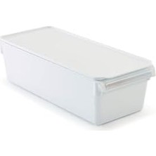 Kapaklı Banyo Mutfak Düzenleyici Raf Ps 360 * 150 * 100 mm Beyaz M-E27-20-01K