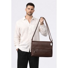 Westbag Kolej Hakiki Deri Postacı Çanta