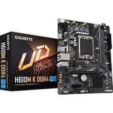 Gıgabyte H610M-K Ddr4 3200(OC) HDMI M.2 1700P USB 3.2 Gen1 (12-13-14. Nesil)
