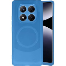 Olinea Redmi Note 14 5g Kılıf Maya Karbon Kapak - Lacivert