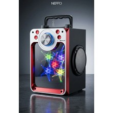 Neffo Kts 822S Taşınabilir Kablosuz Büyük Boy Bluetooth Hoparlör