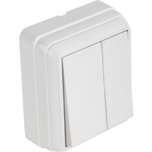  mutlusan bron sıva üstü komütatör beyaz (2160 302 0201)