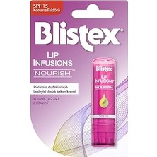 Uravas Store Blistex Lip Infusions Nourish Spf 15 Güneş Koruyucu Besleyici Dudak Bakım Kremi X2