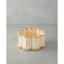 Flore Kağıt Ip Sepet 1,5 cm Turuncu