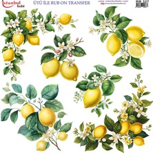 İstanbul Hobi Ütü ile Rub On Transfer Kağıdı 30X30CM RB-327