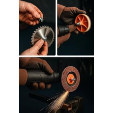 Matkap Disk Aparatı, M14, Matkap Uyumlu, Korozyon Dirençli, Disk Altlığı Bağlama