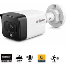 Dahua IPC-HDW1230TC1-SA 2.8mm 30M Ir Bullet Güvenlik Ip Kamera Sesli