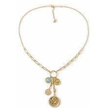 Venüs Design Çelik Eye Charm Kolye
