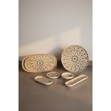 İpek Porselen 6 Kişilik 29 Parça Toledo  Porselen Kahvaltı Takımı Moria Ipek – Şık Kahvaltı Seti