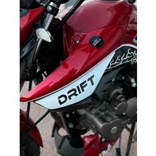 Kaplama Merkezi Drift L Sticker Sağ-Sol Folyo Kaplama Beyaz
