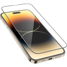 16 Pro Uyumlu Ekranı Tam Kaplayan Full Cam Ekran Koruyucu Kırılmaz Cam Tam Kapatan Screen Protector