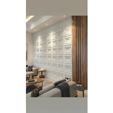 Duvarım Mira 3 Boyutlu Pvc Duvar Paneli / 50 cm -50 cm / 4 Adet / 1 M2